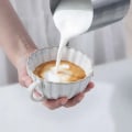 Miniatyrbillede 5 af 5: Skum Maker i Rustfrit Stål Mælkeskummer med Kold & Varmt Mælkefunktion Automatisk Skum Elektrisk Mælkevarmer Lydløs Drift til