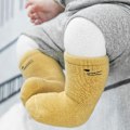 Pikkukuva 4 / 6: 3 paria vauvan talvisukkia, paksut piirroseläimet, 0-36 kuukautta Style 1
