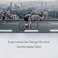 Miniatyrbillede 4 af 5: VELMIA Ergonomisk cykelsadel med memory foam for komfort 12