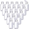 Miniatyrbillede 1 af 5: 50 stk transparente tomme rejseflasker 30 ml/ 1 oz Flip-Lock tomme beholdere bærbare påfyldbare Flip-Top flasker til udendørsrejser
