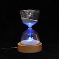 Miniatyrbild 4 av 5: Sandtimer med LED-nattlampa 15 minuter 7 färger Sandtimer Nyhet 2 i 1 Sandtimer Sömn hjälp USB-lampa för