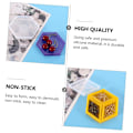 Miniatyrbillede 2 af 5: 4 stk. Opbevaringsboksform Opbevaringsæskeform DIY Form Silikoneform Epoxyform Opbevaringsboksform Hvid Silikoneplade