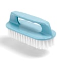 Miniatyrbild 2 av 5: Skrubbborste med bekvämt grepp & flexibla styva borst, kraftig för badrum, dusch, handfat, matta, golv - 2-pack (grön+blå)