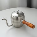 Miniatyrbillede 3 af 5: 304 Rustfrit Stål Japansk Håndbrygget Kaffekande 500ml Sort