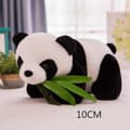 Söt plyschpanda presentdocka leksak, 10 cm kudde för barn