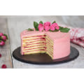 Miniatyrbilde 5 av 5: Bake Multi 7-lags Slicer Niveller, Passer til 16-20 cm Kaker, Rustfritt Stål Bakeform Tykkere Slicer