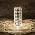Miniatyrbild 5 av 5: Crystal Table Lamp Light Projector 3 Colors Adjustable Romantic Atmosphere Light USB Touch Night Light