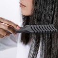 Miniatyrbillede 5 af 5: 2 stk Professionel Salon Kam Curl Hårbørste Pp Plastik Massage Kam Anti-statisk Hårstyling Kam