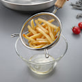 Miniatyrbillede 4 af 5: Køkken Rustfrit Stål Juice Sojamælk Filter Affaldskrypteringsnet Lækage