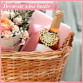 Miniatyrbillede 3 af 5: 6 stk. Servietringe Hjerte Servietring Rhinestone Servietspænde Kompatibel Med Valentinsdag Bryllup Ferie