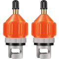 Miniatyrbillede 1 af 5: 2 stk. Paddleboard Pump Adapter, Oppustelig Konverter Adapter Paddleboard Ventil Luftdyse Adapter Luftventil Adapter Tilbehør