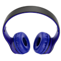 Miniatyrbilde 3 av 4: Trådløse On-Ear hodetelefoner rød blå blue