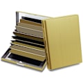 Miniatyrbillede 5 af 11: 10 Rum XL Design Rustfri Kortholder til mindst 10 kort Sort Black Svart