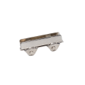 Miniatyrbild 4 av 4: 5 st Rullhjul för Glidande Fönsterdörr Metall Två Kullager 6mm Metall Axlar Rullhjul