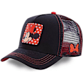Miniatyrbilde 1 av 4: Mickey Snapback Bomulls Baseballcaps & Pappa Mesh / Truckercaps MINNIE BLACK RED