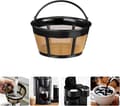 Miniatyrbillede 7 af 7: 2-pak genanvendeligt kaffefilter til 8-12 kopper til Hamilton Beach kaffemaskiner - BPA-frit permanent erstatningsfilter passer til de fleste 2 stk 2 PCS 2 PCS