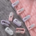 Miniatyrbilde 1 av 5: Dynetrekk-klips Dynetrekk-klips for binding Dynetrekk-klips for sy (12 stk) (Grønn+Rosa+Lilla) - Dynetrekk-klips