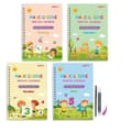 Miniatyrbild 5 av 5: Reusable Writing Practice Book - 4 in one set [BT] multicolor multifärg multicolor