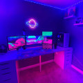 Miniatyrbild 2 av 5: Planet Neon Skylt, Planet Led Skylt för Väggdekor, Estetisk Hängande Saturnus Neonljus, Planetlampor för Sovrum, Spelrum