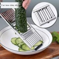 Miniatyrbillede 3 af 5: Multifunktionel grøntsagsskærer i rustfrit stål