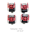 Pikkukuva 3 / 5: V2 Slient Liner Punainen Kytkimet Hot-swappable DIY Clicky Optiset Kytkimet Razerille