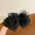 Pikkukuva 3 / 5: Uusi tyttö Iso Jousi Hiuspihdit Barrette Jousi Solmittu Pitkä Nauha Chiffon Hiusneula Tyttöjen Hiuspannan Hiusten Tarvikkeet Naisille