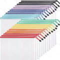 Thick Waterproof A4 Mesh Bags - 24-pack 707 707