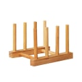 Miniatyrbilde 1 av 4: Solid Wood Oppvaskstativ Oppvaskstativ Hylle Bambus Oppvaskstativ Oppvaskstativ Tørkebrett Tørkebrett Oppbevaring Kjøkken Skap Organizer
