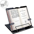 Miniatyrbillede 1 af 5: Metal bogreol, staffeli, kopistativ, læsning/iPad/kogebog, køkken/avis, justerbar 6 positioner