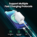 Miniatyrbild 3 av 6: US EU Adapter 20W PD Snabbladdare för iPhone 13 12 11 14 15 16 Pro Max Plus USB C Typ C Snabbladdningsladdare Kabel Tillbehör EU 20W Charger