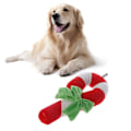 Miniatyrbillede 3 af 5: Plush Hund Hvalp Tyggelegetøj Legetøj JulepyntMRed