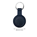 Miniatyrbillede 1 af 5: Bluetooth 5.0 To-vejs Alarm Intelligent Lokations Mobiltelefon Nøgle Tabt Forebyggelse Enhed Mørkeblå