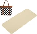 Filtbasformare, 12 x 5,1 tums väskformare, insatsdynor för handväskor, ryggsäcksarrangörer, beige Brown