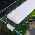 Miniatyrbillede 3 af 4: Klips-på Akvarium Mini LED Lys Akvarielampe EU Stik 220V -40cm-Linjelængde 120xm-16W