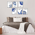 Miniatyrbilde 2 av 4: 6 stk Relax Soak Unwind Breathe Baderomdekor, Baderom Veggdekor