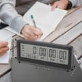 Miniatyrbillede 5 af 5: Stort digitalt nedtællingsur - 999 dages nedtællingstimer til eksamen, laboratorium, køkken (sort)