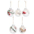 Miniatyrbilde 1 av 2: Klare pærer Ornamenter Juletrær Kuler Juletrær Pynt Juletrær Ornament Ferie Tre Globe Bauble8cm 8cm