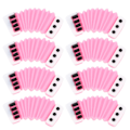 Miniatyrbild 1 av 5: 20 st Mini Musikinstrument Ornament Minihus Instrument Resinmodell Minihus Rekvisita Rosa 2.9X1. Pink 2.9X1.3X0.4CM