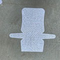 Miniatyrbillede 1 af 5: Rug Hooking Mesh Canvas, Hook Loop Mesh Canvas Fabric Syning til Håndværk, Rug Hooking Mesh Canvas - Stor