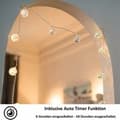 Miniatyrbild 4 av 5: LED Moroccan String Lights With Plug, 20 Gold Metal Pattern Ball Lights, 8 Modes Timer, For Wedding Christmas Indoor Decoration, 3M