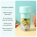 Miniatyrbillede 5 af 5: Light Direction Bærbar Juicer USB Opladning Mini Juicer Frugt JuicerGrøn