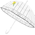 Pikkukuva 2 / 5: Kuplakatto Umbrellat Naisille ja Tytöille, Läpinäkyvä Näkyvä Selkeä Katto, Suuri Selkeä Umbrellat Sadetta Varten