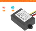 Miniatyrbilde 4 av 6: DC 12V til 19V strømomformer 4A 76W spenningsregulator IP67 vanntett transformatorforsyningsmoduladapter for bil lastebil solsystem -