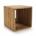 Pikkukuva 2 / 3: Neliömäinen Rattan-Kudoksinen Kudoksinkotelo, Käsin Kudottu, 5,5\" x 5,5\" x 5,5\", Luonnollinen