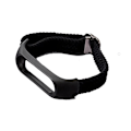 Miniatyrbilde 4 av 4: 4 stk nylonarmbånd til Xiaomi Mi Band 3/4/5/6/7/NFC Svart A