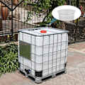 Miniatyrbillede 4 af 5: 4 stk Nylon IBC Filter, Reservefilter IBC, IBC Filter til Regnvandstank IBC 1000 Liter, Vaskbar IBC Filter, Dækseltilslutning