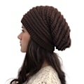 Miniatyrbilde 1 av 4: Hodeplagg Dame Beanie Varm Strikket Lue Søt Lue for Kaldt Vær coffee