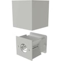 Miniatyrbillede 2 af 4: Udendørs væglampe, Ip65: Op & Nedlys, Varmt Hvid Led Lampe (501lm) - Hvid
