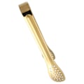 Miniatyrbillede 2 af 3: 4 stk. 15 cm Mini Madserveringstænger i Rustfrit Stål Praktiske Isbiter Tænger Brødklips Hjemme Bar Tilbehør (yh55-b, Guld)Guld 4 stk Golden 4 pcs