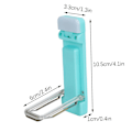 Miniatyrbillede 3 af 3: Musiknote Lampe Læselampe USB Mini Computer Lampe 4 Farvetemperatur 12 Fil Knapper Grøn
